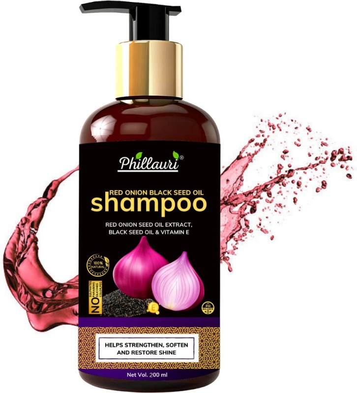Phillauri Onion Shampoo for Hair Growth and Hair Fall Control  (300 ml)