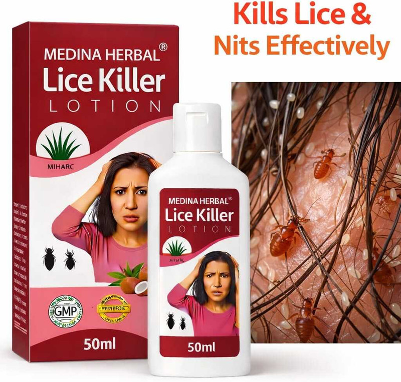 MEDINA HERBAL Lice Killer Lotion(50 ml)