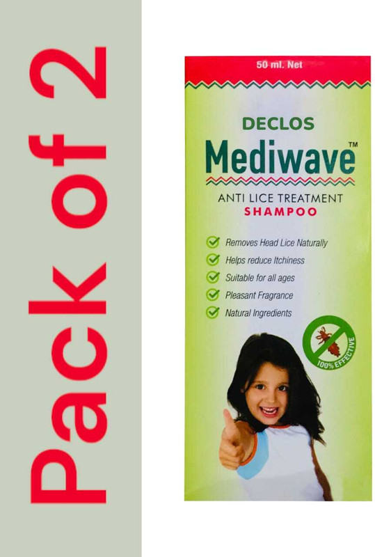 DECLOS Mediwave Natural Ayurvedic Anti Lice Treatment Shampoo(100 ml)