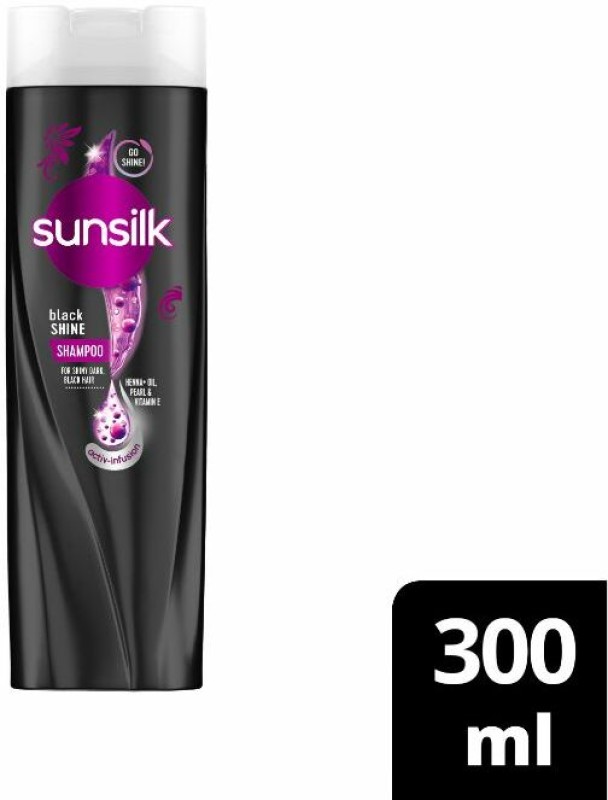 SUNSILK Black Shine Shampoo (Made in Thailand)  (300 ml)