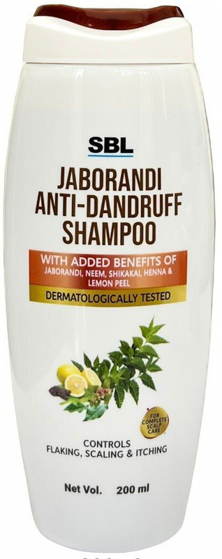 SBL JABORANDI ANTI DANDRUFF SHAMPOO(200 ml)