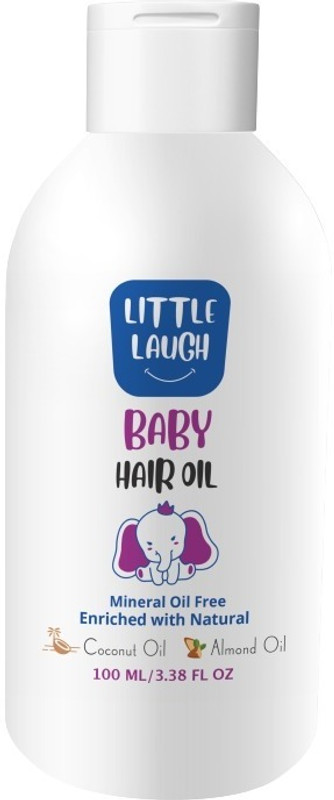 littleLaugh Baby Hair Oil 100 ML Nourishing & Strengthening Hair Oil(102 ml)