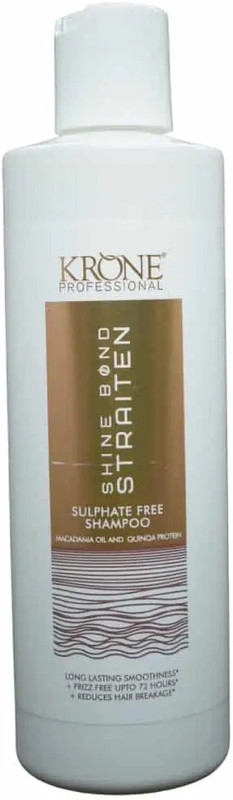 Krone Professional Shine Bond Straiten Sulphate free Shampoo 200 ml(200 ml)