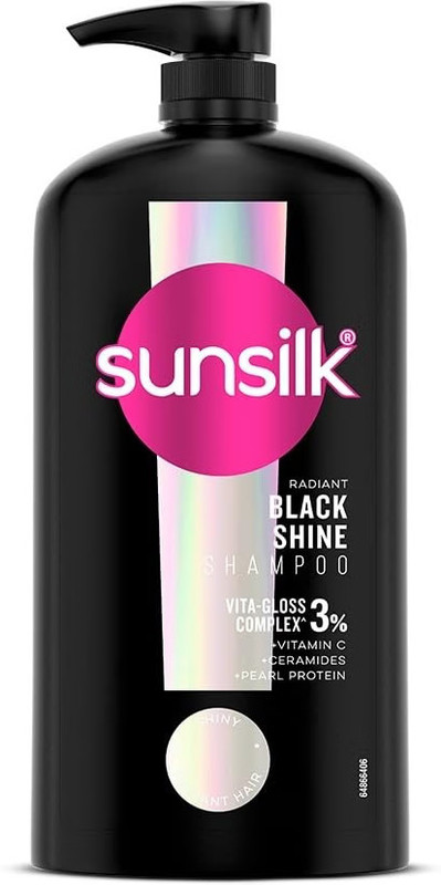 SUNSILK Radiant Glass Shine With Black Shine(1.2 L)