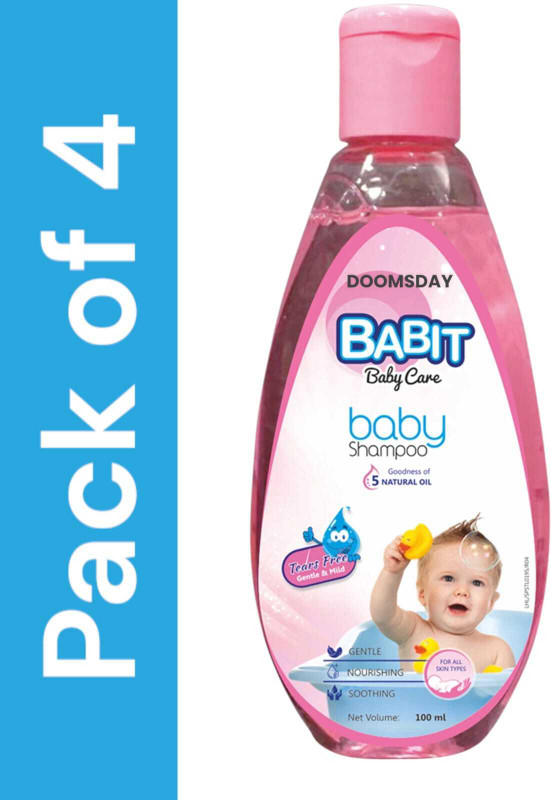 DOOMSDAY babit baby care baby shampoo soothing gentle and nourishing(400 ml)