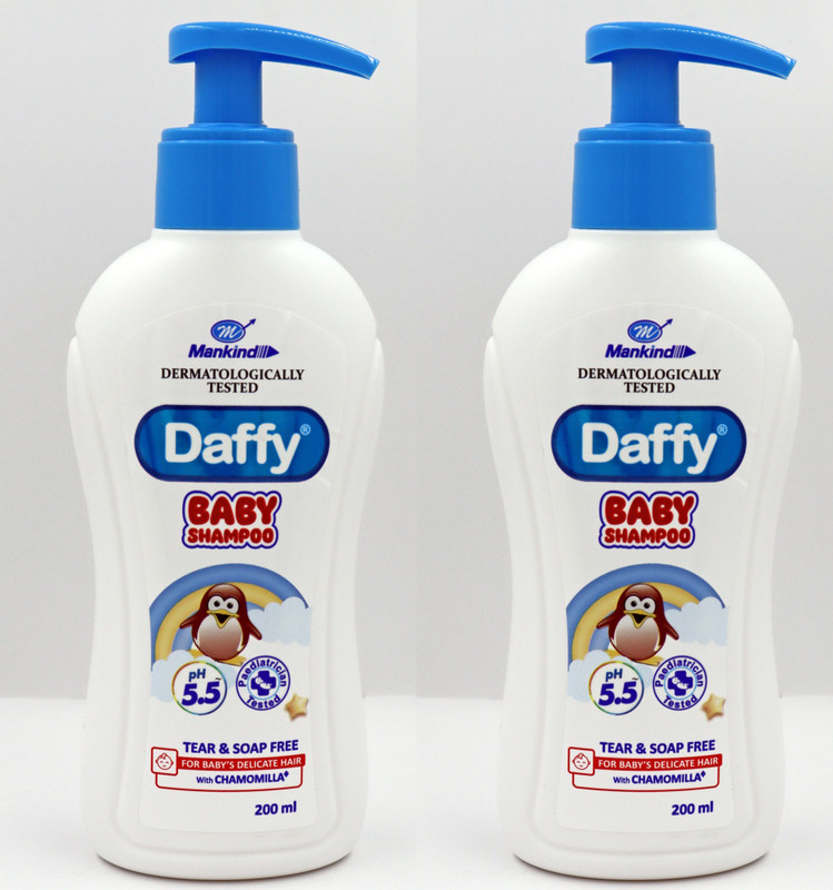 Daffy Baby shampoo,200 ml x Pack of 2(400 ml)