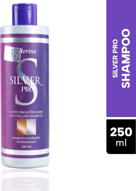 Berina Professional | Silver Pro Shampoo | Removes Yellow Tones from Hair(250 ml)