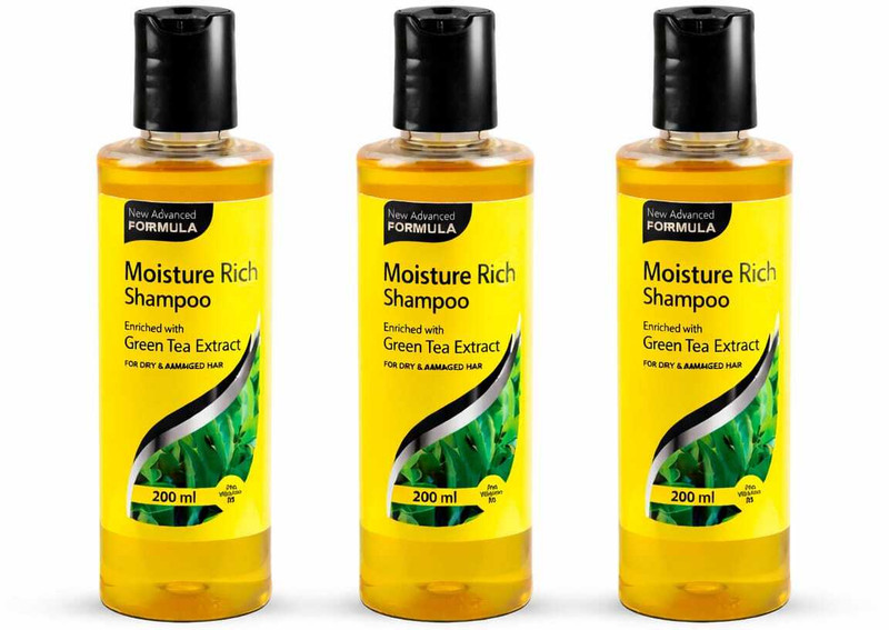 Vestige MOISTURE RICH SHAMPOO PACK OF 3 EACH 200ML (3X600ML)(200 ml)