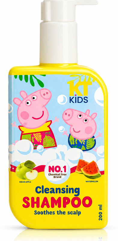 KT KIDS Peppa Pig Gentle Cleansing Shampoo(200 ml)