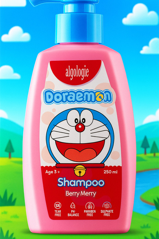 Algologie Doraemon Shampoo – Berry Merry(250 ml)