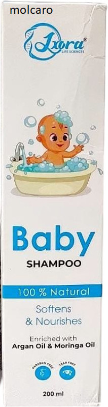 MOLCARO BABY SHAMPOO 100 %NATURAL(200 ml)
