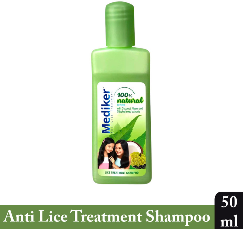 MEDIKER Anti Lice Treatment Shampoo Bottle - Pack Of 1 (50ml)(50 ml)