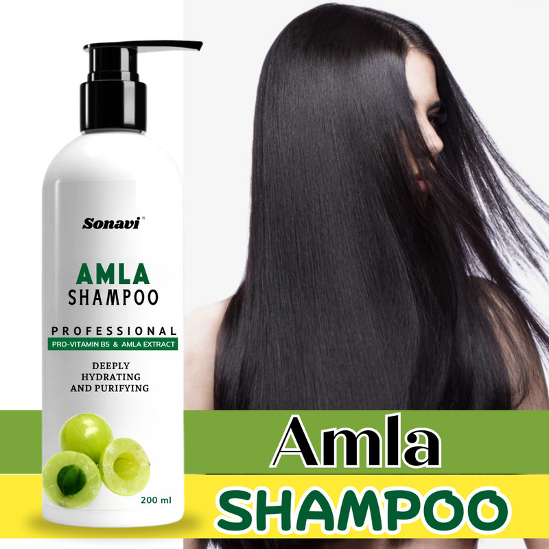 Sonavi Shampoo For Stronger,Thicker Hair For Moisturizer(200 ml)
