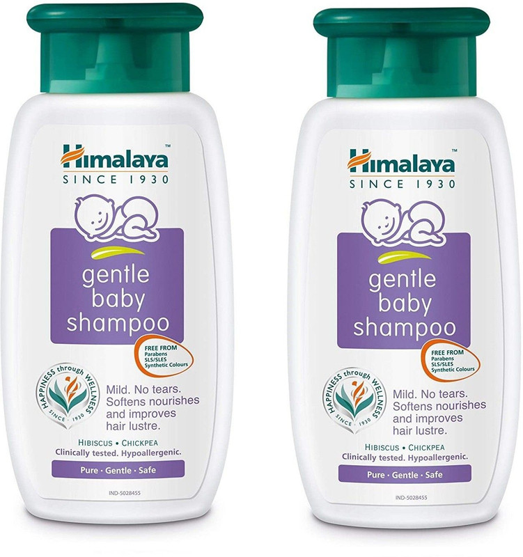 HIMALAYA Gentle Baby shampoo Safe , Researched COMBO PACK OF 2 200 X 2 = 400ML(400 ml)