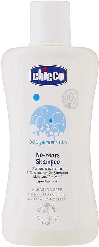 Chicco Baby Moments No Tears Shampoo 200 ml (200 ml)(200 ml)