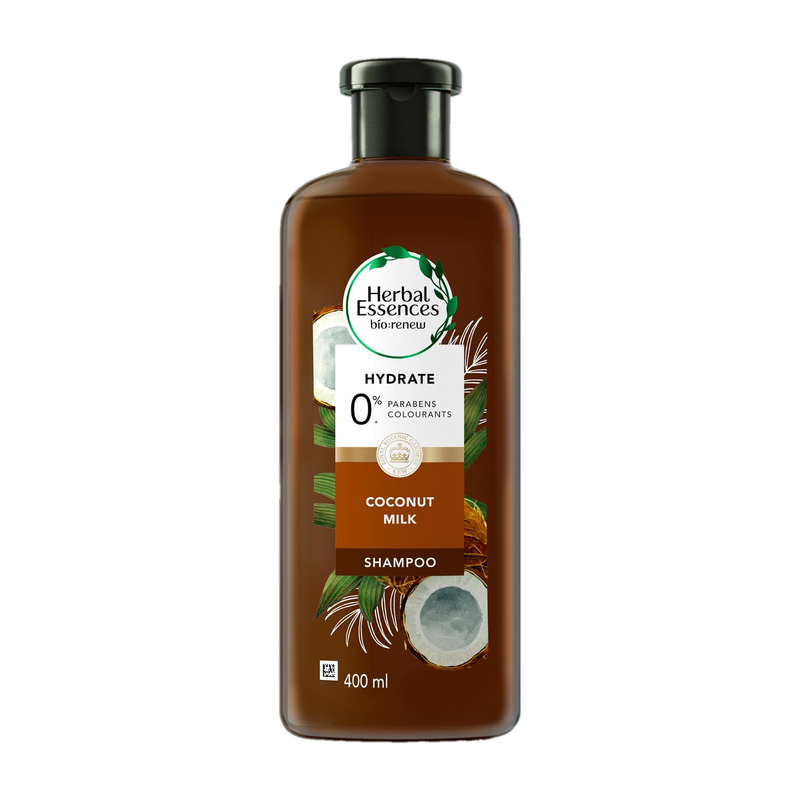 Herbal Essences Bio Renew Unisex Hydrate Coconut Milk Shampoo with Coconut Juice(400 ml)
