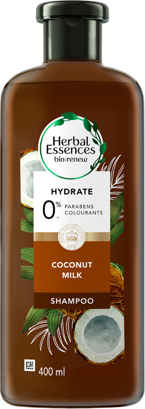Herbal Essences Bio Renew Unisex Hydrate Coconut Milk Shampoo with Coconut Juice(400 ml)