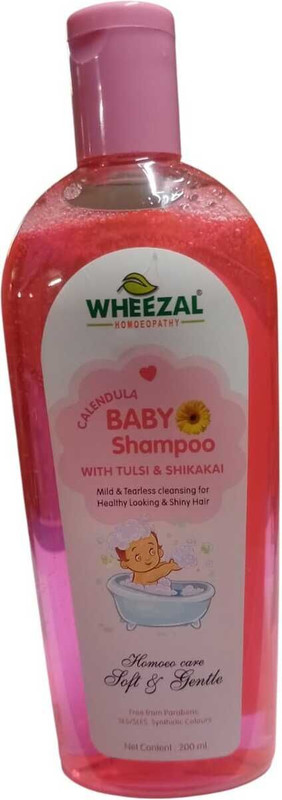 WHEEZAL HOMOEO PHARMA WHEEZAL CALENDULA BABY SHAMPOO ( SULPHATE FREE )(200 ml)