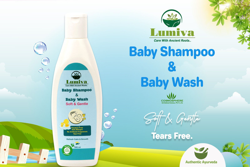 Lumiva Baby Bodywash and Shampoo(200 ml)