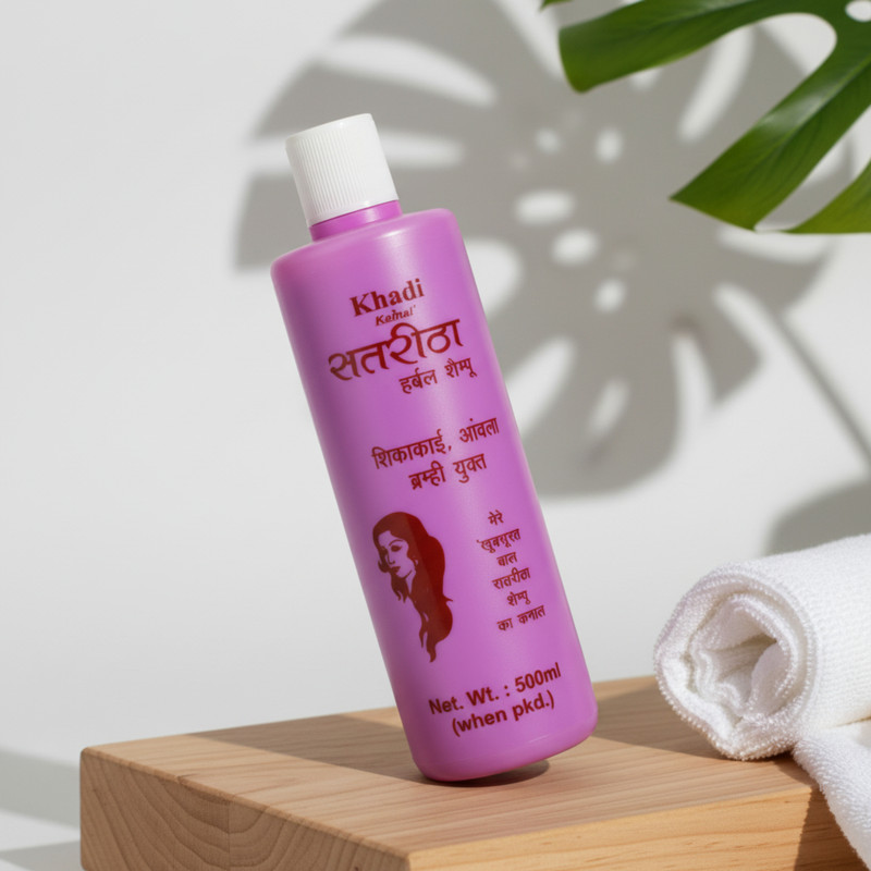 Kamal Herbal Herbal 100% Pure Natural Shampoo For Men And Women For Hair 210ml by LAZYwindow(210 ml)