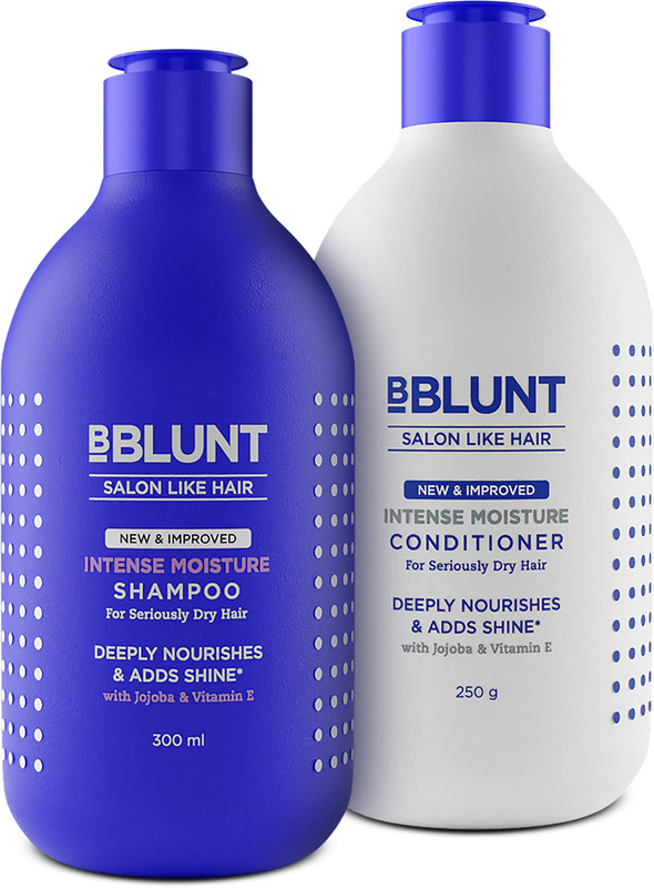 BBlunt Intense Moisture Shampoo & Conditioner Duo(550 ml)