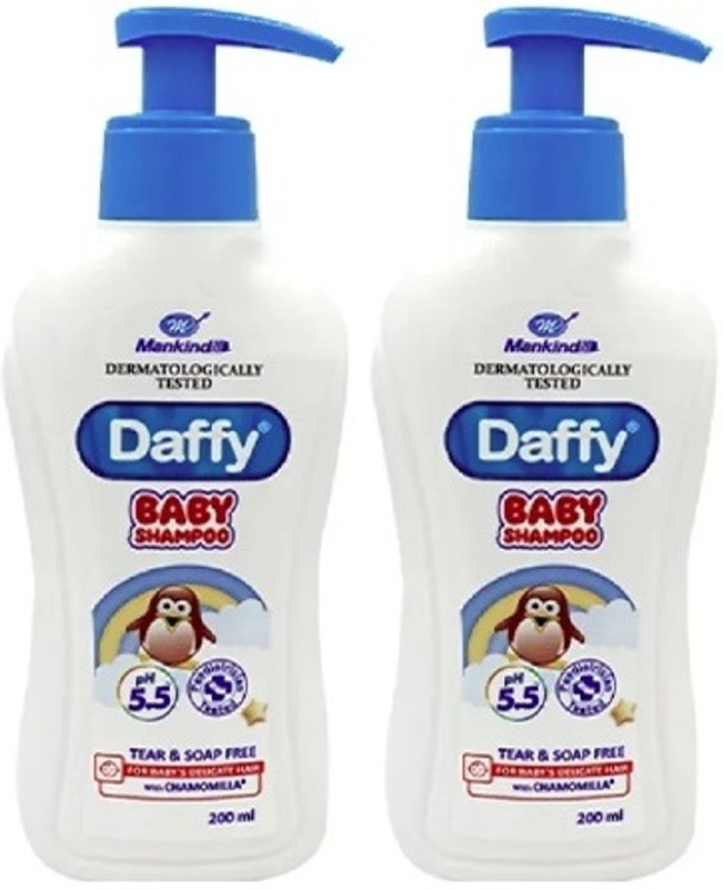 Daffy Daffy_Shampoo, 200 ml Pack Of 2(400 ml)