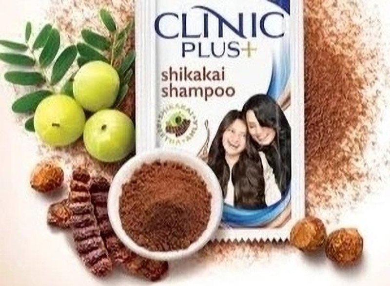 Clinic Plus Naturally Long Shikakai Shampoo, 5.5ml pack (100) (100 ml)
