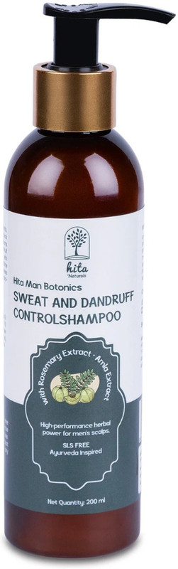 Hita Naturals Hita Man Botonics – Sweat and Dandruff Control Shampoo(200 ml)
