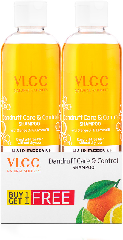 VLCC Dandruff Care & Control Shampoo - Buy One Get One(700 ml)