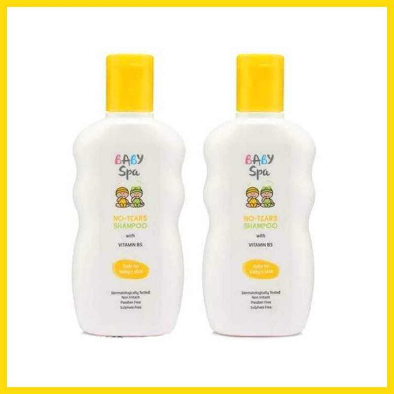 Fabify No-Tears Shampoo | Safe for Baby's skin | Vitamin B5 | 200 ml Each |(400 ml)