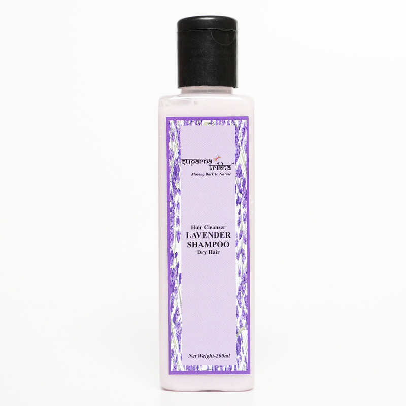 suparna trikha LAVENDER SHAMPOO - adds shine & softness supports hair growth stop hairfall(200 ml)