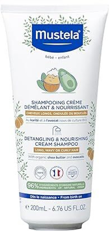 Mustela Detangling & Nourishing Cream Shampoo for Babies(200 ml)