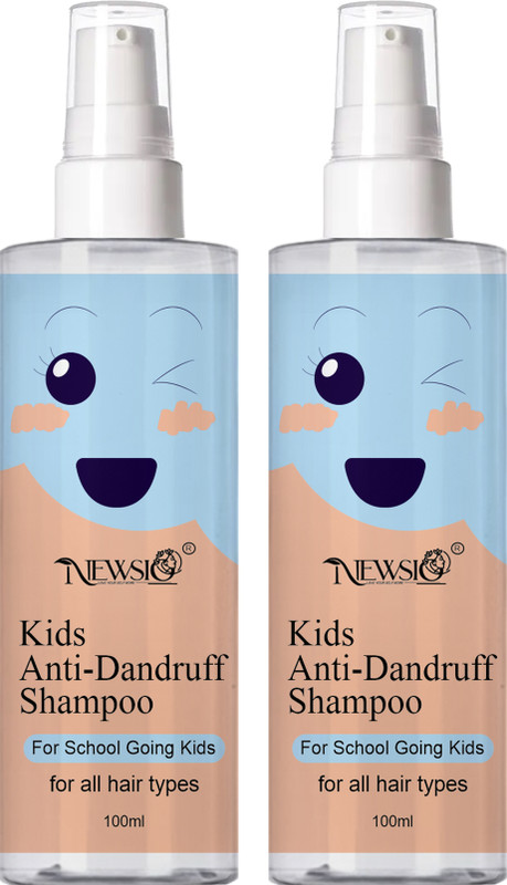 Newsio Kids Gentle Anti-Dandruff Shampoo for School-Going Children – Mild Scalp Formula(200 ml)