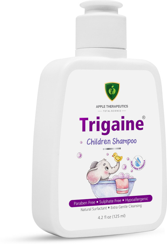 trigaine Tear-Free Children's Shampoo for Soft & Nourishing Hair, Gentle Cleansing Wash(125 ml)