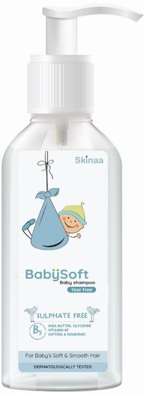 SKINAA Babysoft No More Tear Shampoo for Newborns, Babies and Kids, Safe pH 5.5(100 ml)