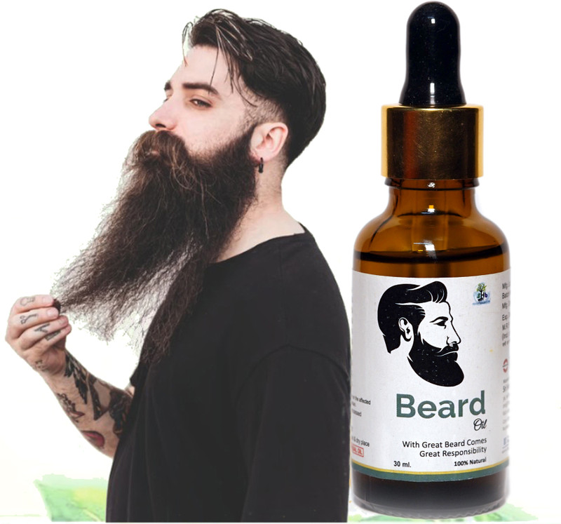 Sri herbasia biotech Herbasia Growth And Softness Beard Shave Oil(30 ml)
