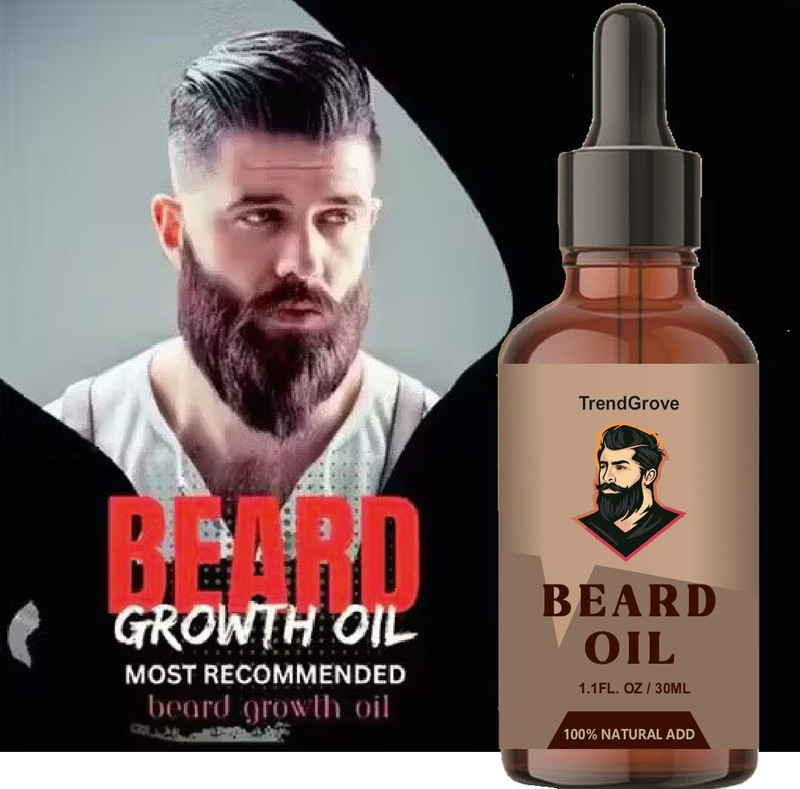 TrendGrove beard hair oil premium quality Shave Oil(30 ml)
