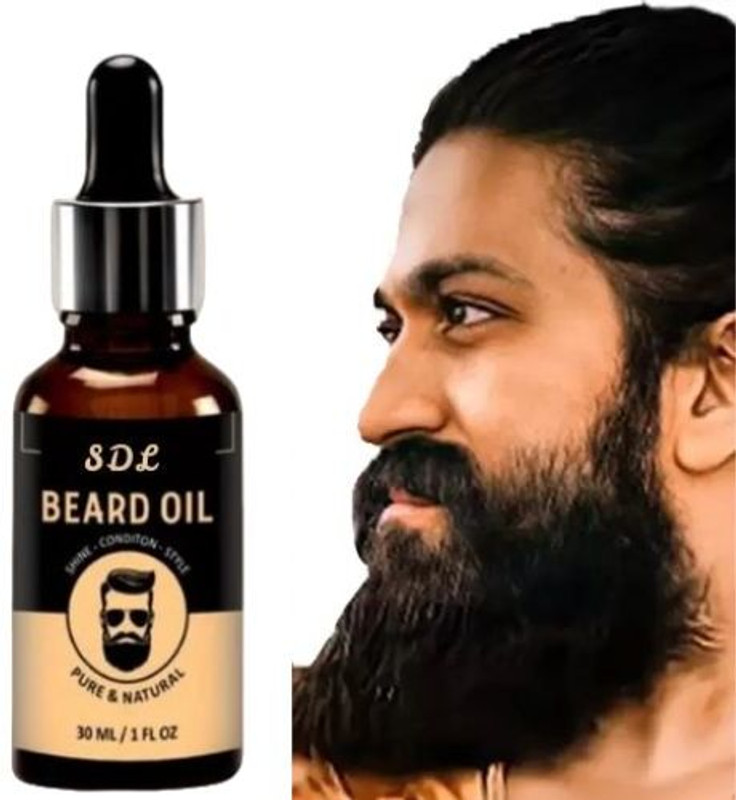 SDL Beard Oil For Softness, Shine, And Growth Shave Oil(30 ml)