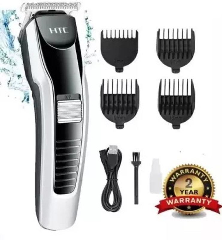Zeno volt Beard & Hair 538 H T C TRIMMER Rechargeable Professional Hair Trimmer Shaver Black, Grey Pet Hair Trimmer