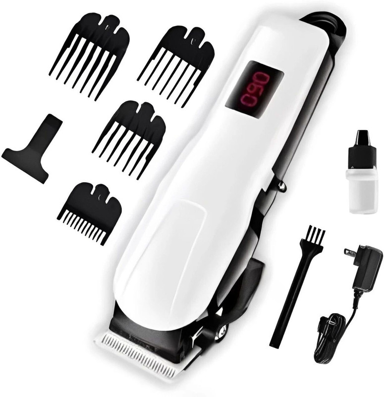 Xoxo X128 Multi-Functional Trimmer – , Sideburn & Shaper For pets F-2395 White Pet Hair Trimmer