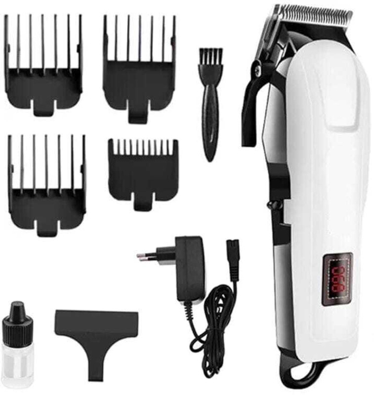 Zeno volt 809 Rechargeable Dog Hair Trimmer/Shaver Trimmer Puppy Grooming Machine White, Black Pet Hair Trimmer