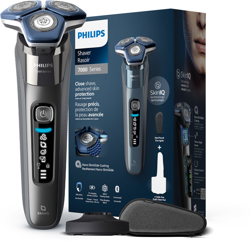 PHILIPS S7887/35 Shaver For Men(Black, Blue)