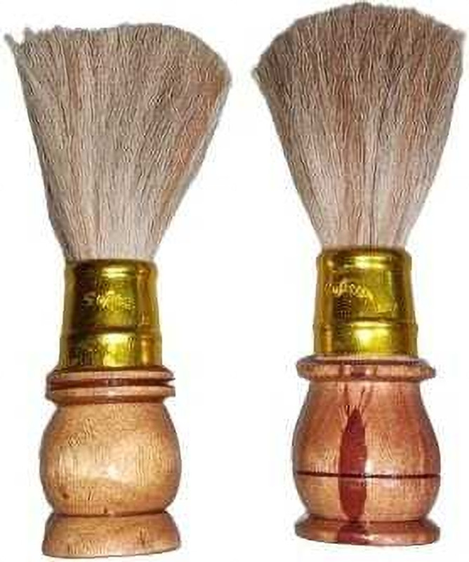 PasCom Softy Wood  with Ultra Soft & Absorbent Bristles & Long Handle Shaving Brush(Pack of 2)