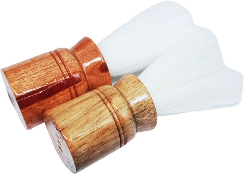lookat Beard  For Styling And Shaping Tool  Natural Bristles Beard Care And Styling Accessories For Men, 20 Gram, Brown, Pack of 1 Shaving Brush