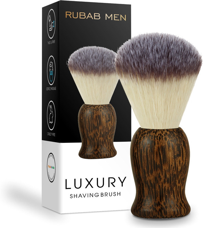 RUBAB MEN Soft  for Men|Bomber Edition| Luxury Shaving Experience Shaving Brush