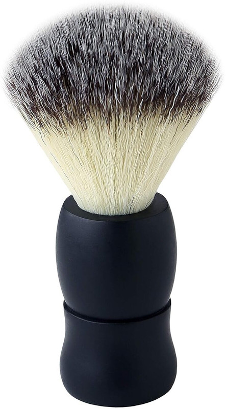 Pearl Shaving  SBB-15 SY (MATT BLACK) Black Matt Handle, Thick Lather 25mm Knot Shaving Brush