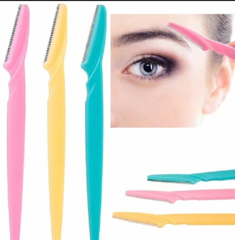 Sienname Eyebrow,Neck,Face,Lip as well as Unnecessary Hair Shaper Razor Tool, Women(Pack of 6)