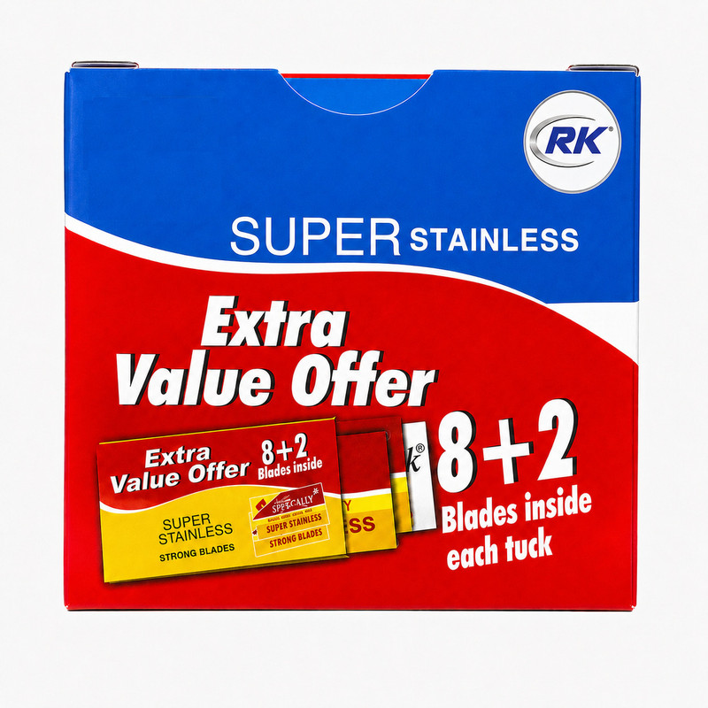 Rk ZORRIK SUPER STAINLESS SHAVING 50 BALDES