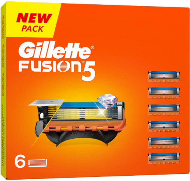 Gillette Fusion5 Blades(Pack of 6)