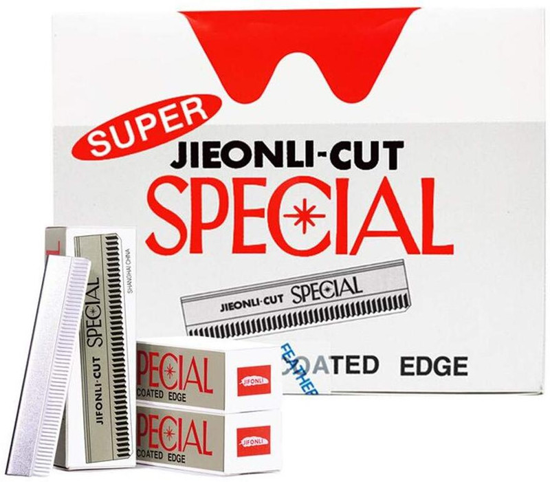 Bella Faccia 100pcs Safety Razor Blade,Single Edge Razor Blade(Pack of 15)